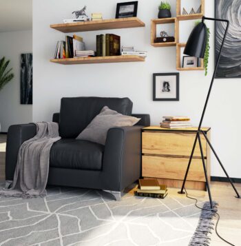 Nočný stolík KARIN60: Moderná elegancia s prírodným nádychom duba Craft Introdukcia dokonale spracovaného nočného stolíka KARIN60, ktorého dizajn a funkčnosť nielen osloví vaše estetické zmysly, ale tiež vyhovie vašim praktickým potrebám. Jemné tóny duba Craft dodávajú tomuto kúsku sofistikovaný a zároveň prírodný nádych.  Typ tovaru: Nočný stolík Vhodné do miestnosti:< /strong> Spálne Materiál: LTD Rozmer: 55 x 60 x 40 cm  Farba: Dub Craft Funkcia: Tiché dovieranie Vybavenie: 2 zásuvky Štýl: Moderné, dizajnové  Nočný stolík KARIN60 sa stane výrazným a zároveň harmonickým prvkom vašej spálne. Dve priestranné zásuvky s tichým dovieraním ponúkajú ideálne riešenie na skladovanie osobných vecí, zatiaľ čo kvalitný materiál LTD zaisťuje dlhú životnosť a odolnosť. Moderný a dizajnový vzhľad v kombinácii s farbou duba Craft prináša do vášho priestoru teplú a útulnú atmosféru.