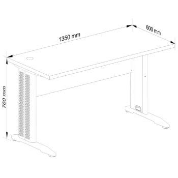 Písací stôl BONBON135: Moderný dizajn v betónovom štýle Zoznámte sa s BONBON135, písacím stolom, ktorý dokonale kombinuje moderný dizajn s funkcionalitou. Tento stôl je ideálnym riešením pre tých, ktorí hľadajú kvalitné a esteticky atraktívne pracovné miesto do detskej izby, kancelárie či pracovne.  Dimenzia: Priestranný rozmer 76 x 135 x 60 cm zaistí, že budete mať dostatok miesta pre všetky vaše potreby. Materiál: Vyrobené z vysoko kvalitného LTD, čo zaručuje dlhú životnosť a odolnosť proti opotrebovaniu. Farba: Betónový odtieň prináša industriálny, ale zároveň elegantný nádych do akéhokoľvek interiéru. Štýl: Moderné a dizajnové línie reflektujú najnovšie trendy v oblasti nábytkového dizajnu .  BONBON135 nie je len obyčajný písací stôl. Je to dôkaz toho, že funkčnosť môže ísť ruka v ruke s vynikajúcim dizajnom. Premeňte svoj pracovný priestor na miesto, kde sa budete chcieť vracať znova a znova.