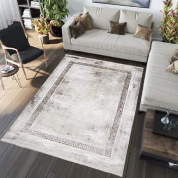 Dizajnový vintage koberec s geometrickým vzorom Šírka: 160 cm  | Dĺžka: 230 cm