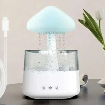 Dizajnový zvlhčovač vzduchu + nočná lampa