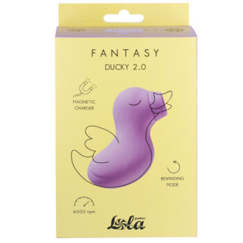 Dobíjací stimulátor klitorisu Fantasy Ducky​ 2.0 Lavender