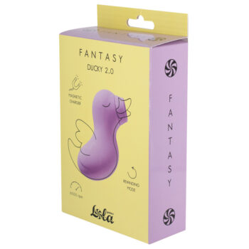 Dobíjací stimulátor klitorisu Fantasy Ducky​ 2.0 Lavender