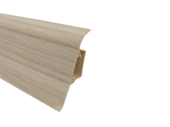 Döllken, DOPREDAJ: Soklová podlahová lišta SLK50 W131 Jaseň, 2500x50x25 mm, béžová