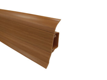 Döllken, DOPREDAJ: Soklová podlahová lišta SLK50 W138 Čerešňa, 2500x50x25 mm, hnedá