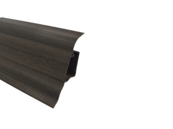 Döllken, DOPREDAJ: Soklová podlahová lišta SLK50 W161 Akátová tmavá, 2500x50x25 mm, hnedá
