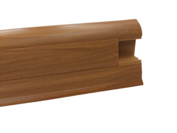 Döllken, DOPREDAJ: Soklová podlahová lišta SLK50 W170 Čerešňa parená, 2500x50x25 mm, oranžová