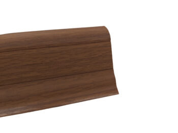 Döllken, DOPREDAJ: Soklová podlahová lišta SLK50 W174 Doussie, 2500x50x25 mm, hnedá
