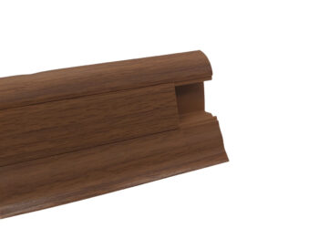 Döllken, DOPREDAJ: Soklová podlahová lišta SLK50 W174 Doussie, 2500x50x25 mm, hnedá