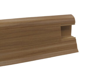 Döllken, DOPREDAJ: Soklová podlahová lišta SLK50 W182 Javor Lugansk, 2500x50x25 mm, hnedá