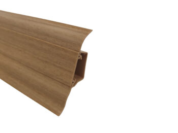 Döllken, DOPREDAJ: Soklová podlahová lišta SLK50 W185 Agát zlatý, 2500x50x25 mm, hnedá