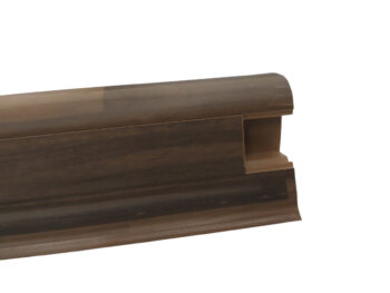 Döllken, DOPREDAJ: Soklová podlahová lišta SLK50 W213 Orech valencia, 2500x50x25 mm, hnedá