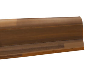 Döllken, DOPREDAJ: Soklová podlahová lišta SLK50 W278 Afzelia tmavá, 2500x50x25 mm, hnedá