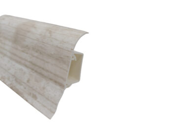 Döllken, DOPREDAJ: Soklová podlahová lišta SLK50 W653 Veranda, 2500x50x25 mm, biela