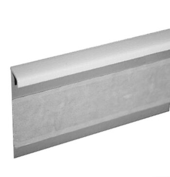Döllken, Kobercová (soklová) lišta TL55 117 biela 200 cm, 2000x55x10 mm, biela