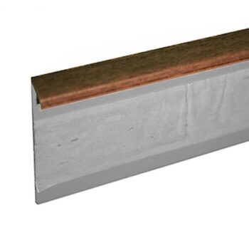 Döllken, Kobercová (soklová) lišta TL55 22 orech 250 cm, 2500x55x10 mm, hnedá