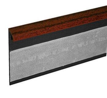Döllken, Kobercová (soklová) lišta TL55 54 mahagón 250 cm, 2500x55x10 mm, hnedá
