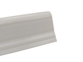 Döllken, Soklová podlahová lišta SLK50 W117 Biela, 2500x50x25 mm, biela