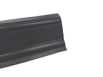 Döllken, Soklová podlahová lišta SLK50 W146 Tmavo šedá, 2500x50x25 mm, šedá