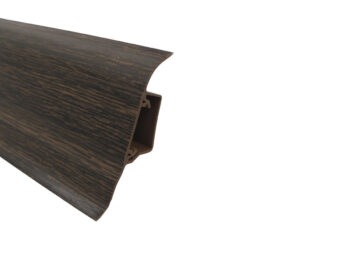 Döllken, Soklová podlahová lišta SLK50 W181 Wenge kibolo, 2500x50x25 mm, hnedá