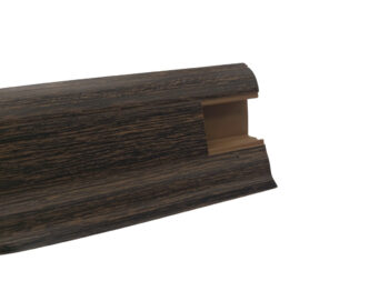 Döllken, Soklová podlahová lišta SLK50 W181 Wenge kibolo, 2500x50x25 mm, hnedá