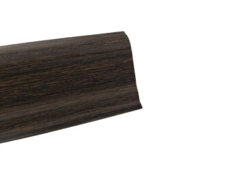 Döllken, Soklová podlahová lišta SLK50 W181 Wenge kibolo, koncovka ľavá, hnedá