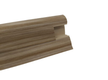 Döllken, Soklová podlahová lišta SLK50 W276 Orech virginia, 2500x50x25 mm, hnedá