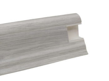 Döllken, Soklová podlahová lišta SLK50 W648 Dub biely, 2500x50x25 mm, šedá