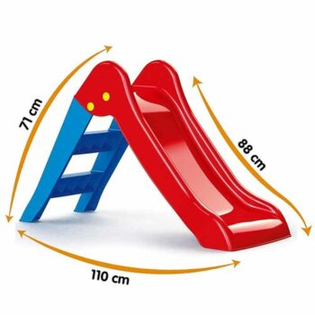 Dolu Moja prvá šmykľavka červená, 70,5 x 117,5 x 48,5 cm