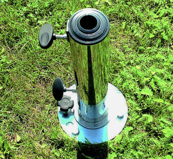 Doppler Kotva do zeme GREENFIELD pre slnečníky do 300 cm (priemer tyče 25-48 mm)