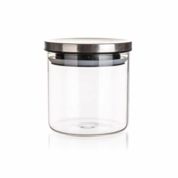 Dóza sklenená FREIA 650 ml, s viečkom, 0,65 l