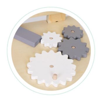 Drevená dielňa pre deti stolík na náradie ECOTOYS