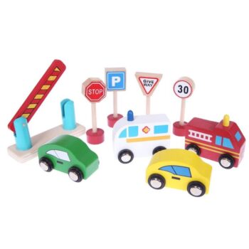 Drevená garáž s výťahom + autá