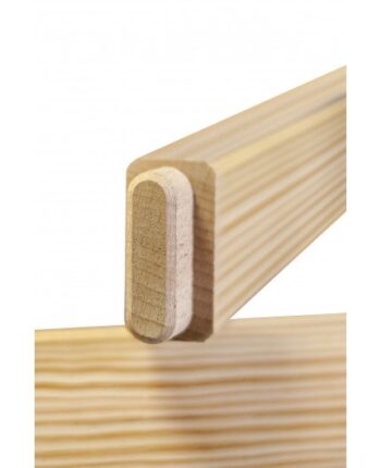 Drevený dvojdielny rebrík 2 x 4 s nosnosťou 150 kg