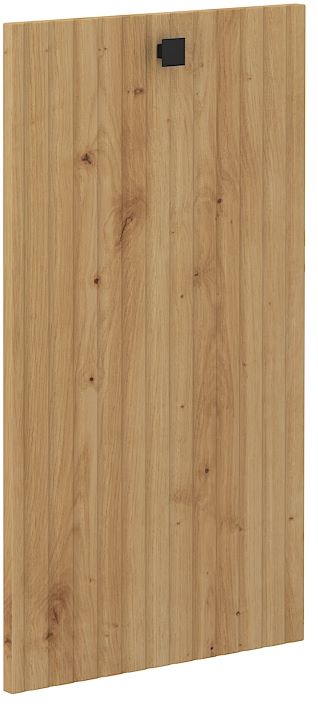Moderná kuchynská zostava EVA zaujme najmä štýlovým melamínovým povrchom. Dvierka sú vyrobené z kvalitného a odolného MDF materiálu, skrinky disponujú funkciou tichého dovierania.Nožičky sú nastaviteľné, kovové gombíkové úchyty čiernej farby vytvárajú príjemný kontrast s dvierkami vo farbe dub artisan. Korpus z laminovanej dosky je vo farbe antracit.Dvierka na umývačku riadu EVA má rozmery (ŠxV): 45 x 71 cm.Vďaka bohatému výberu skriniek z kolekcie EVA si zariadite krásnu a funkčnú kuchyňu podľa vlastných predstáv a potrieb.Dodávame v demonte. 