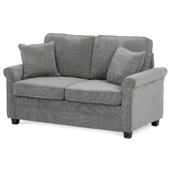 Dvojmiestna pohovka ASB-4170 GREY2, manžester, sivá