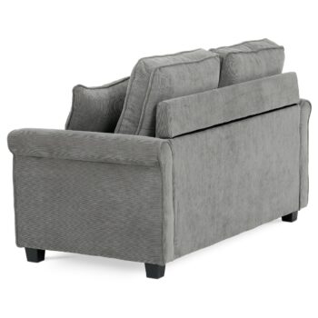 Dvojmiestna pohovka ASB-4170 GREY2, manžester, sivá