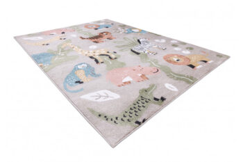Dywany Łuszczów, Detský kusový koberec Fun Africa beige, 140x190, viacfarebná, detská izba