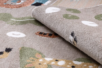 Dywany Łuszczów, Detský kusový koberec Fun Africa beige, 140x190, viacfarebná, detská izba