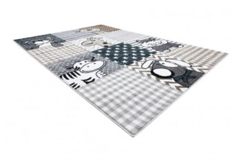 Dywany Łuszczów, Detský kusový koberec Fun Pets grey, 200x290, šedá, detská izba