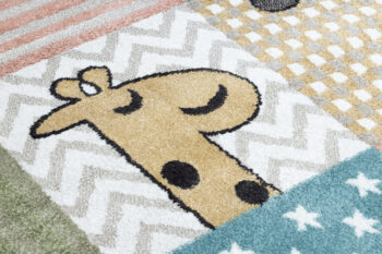 Dywany Łuszczów, Detský kusový koberec Fun Pets multi, 180x270, viacfarebná, detská izba