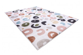 Dywany Łuszczów, Detský kusový koberec Fun Spots cream, 180x270, viacfarebná, detská izba