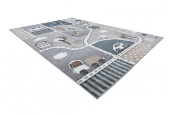 Dywany Łuszczów, Detský kusový koberec Fun Strade grey, 180x270, šedá, detská izba