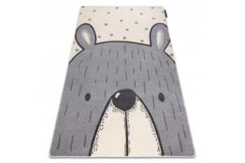 Dywany Łuszczów, Detský kusový koberec Petit Bear cream, 160x220, šedá, detská izba