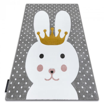 Dywany Łuszczów, Detský kusový koberec Petit Bunny grey, 120x170, šedá, detská izba