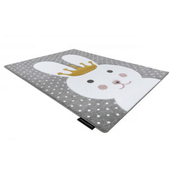 Dywany Łuszczów, Detský kusový koberec Petit Bunny grey, 120x170, šedá, detská izba
