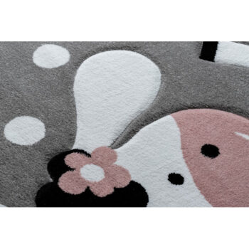 Dywany Łuszczów, Detský kusový koberec Petit Dolly sheep grey, 160x220, ružová, detská izba