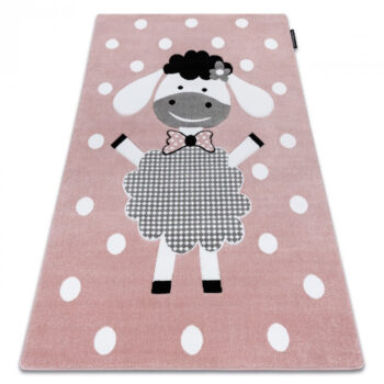Dywany Łuszczów, Detský kusový koberec Petit Dolly sheep pink, 160x220, ružová, detská izba