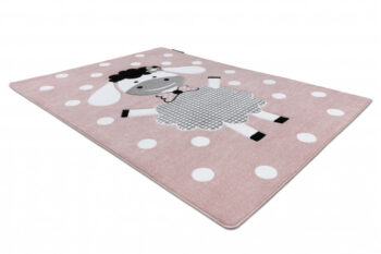 Dywany Łuszczów, Detský kusový koberec Petit Dolly sheep pink, 160x220, ružová, detská izba