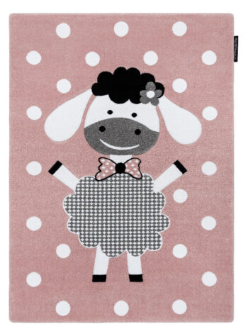 Dywany Łuszczów, Detský kusový koberec Petit Dolly sheep pink, 160x220, ružová, detská izba