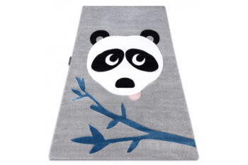 Dywany Łuszczów, Detský kusový koberec Petit Panda grey, 160x220, šedá, detská izba
